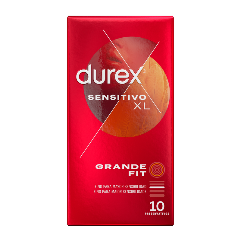 Durex – Sensitivo XL 10 unités – 56 mm Durex Antre de Nyxa