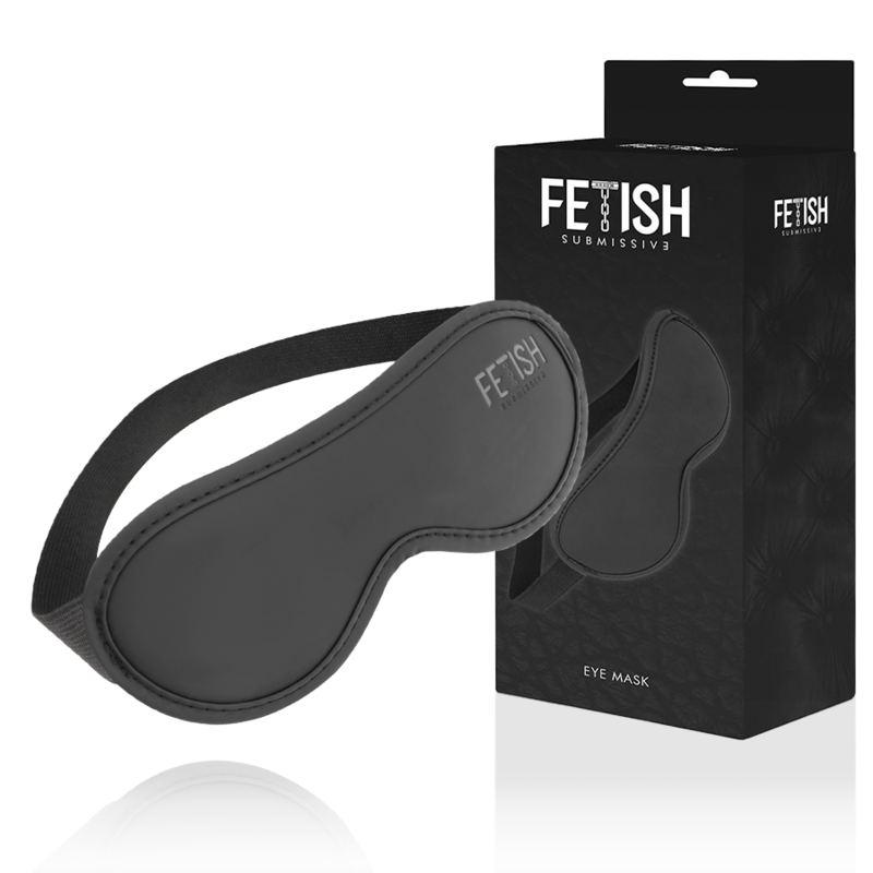 Fetish Submissive – Masque en cuir végan II Fetish Submissive Antre de Nyxa