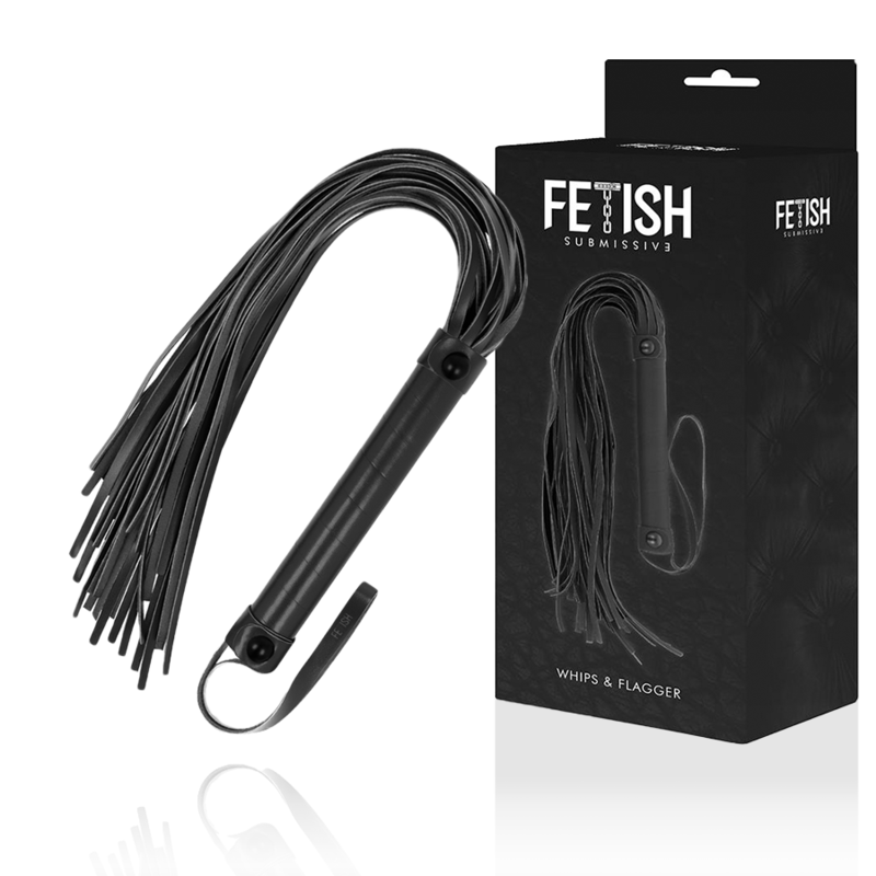 Fetish Submissive – Fouet en cuir Fetish Submissive Antre de Nyxa