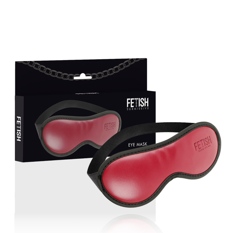 Fetish Submissive – Masque cuir & néoprène