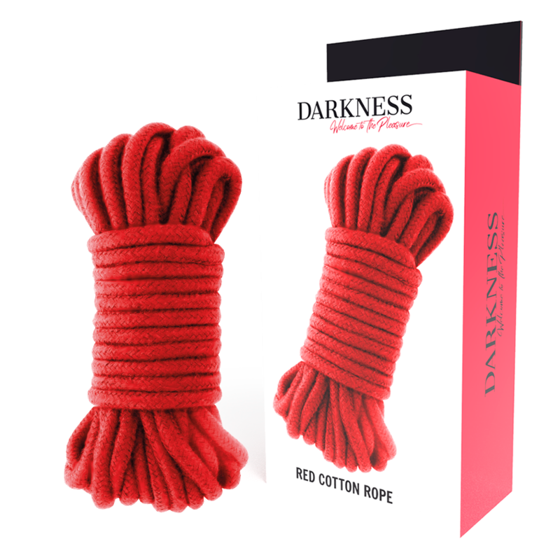 Darkness – Corde japonaise rouge - 20 m