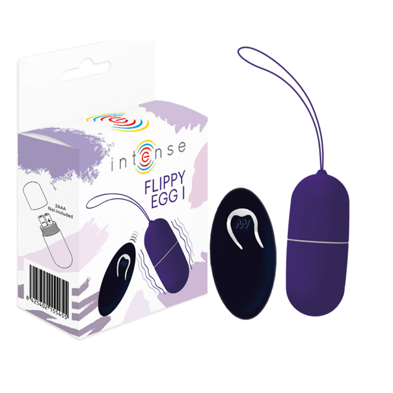 Œuf vibrant Flippy I – Intense – Violet Intense Antre de Nyxa