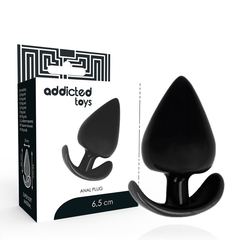 Plug anal court – Addicted Toys – TPR Soft Touch Addicted Toys Antre de Nyxa