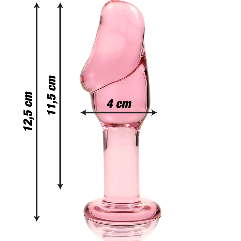Plug anal en verre – Nebula Series – 12,5 cm
