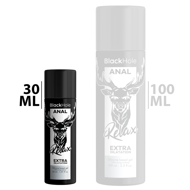 Black Hole – Gel dilatation anal à base de silicone – Effet relaxant