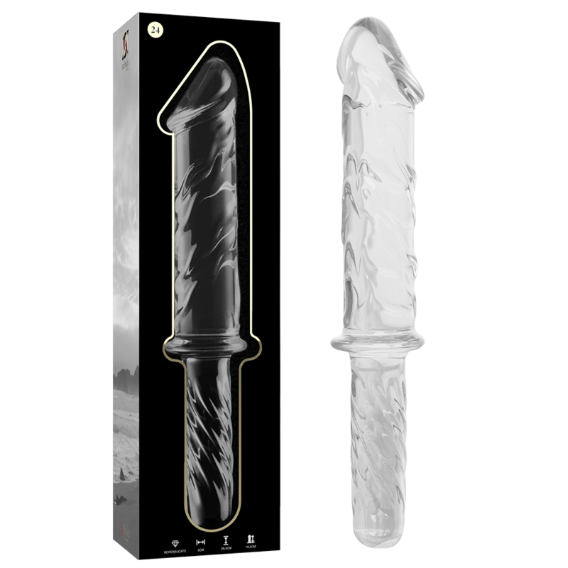 Gode en verre – Nebula Series – 28,5 cm
