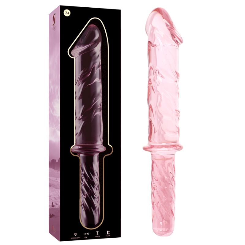 Gode en verre – Nebula Series – 28,5 cm