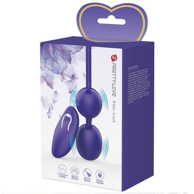 Boules télécommandées Willie – Pretty Love – 12 modes