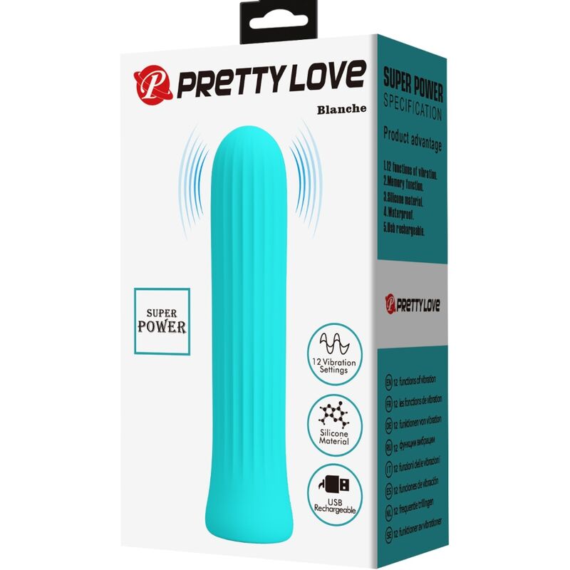 Pretty Love – Blanche Vibrateur Stimulateur