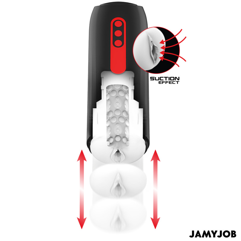 Masturbateur Phantom – Jamyjob – Ondes stimulantes + va-et-vient
