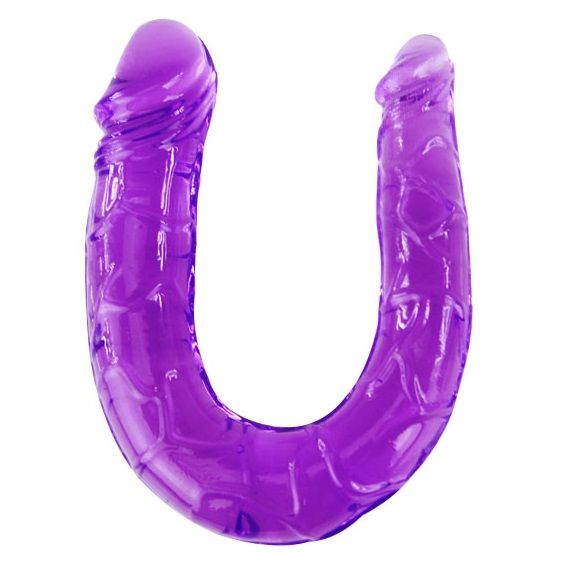 Double Gode Flexible – Baile – Gélatine Lilas