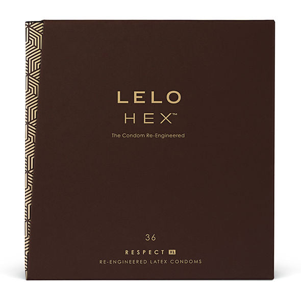 Lelo – Préservatifs Hex Respect XL – 12 & 36 unités