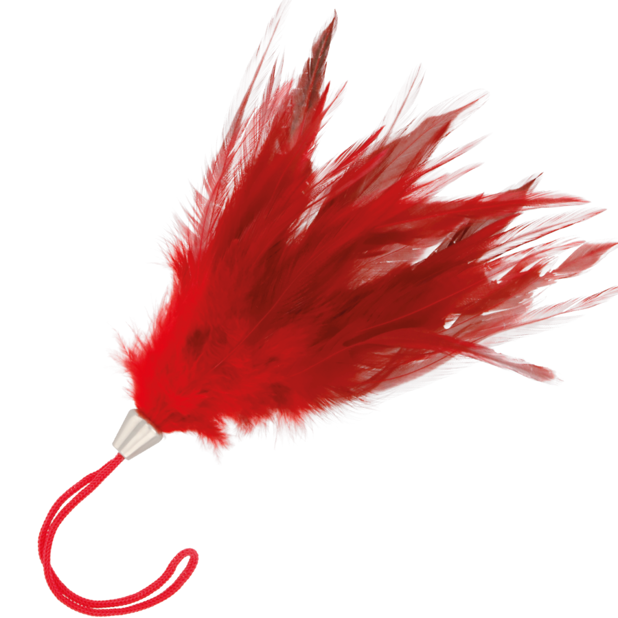 Darkness – Stylo stimulant court avec plumes 17 cm Darkness Antre de Nyxa