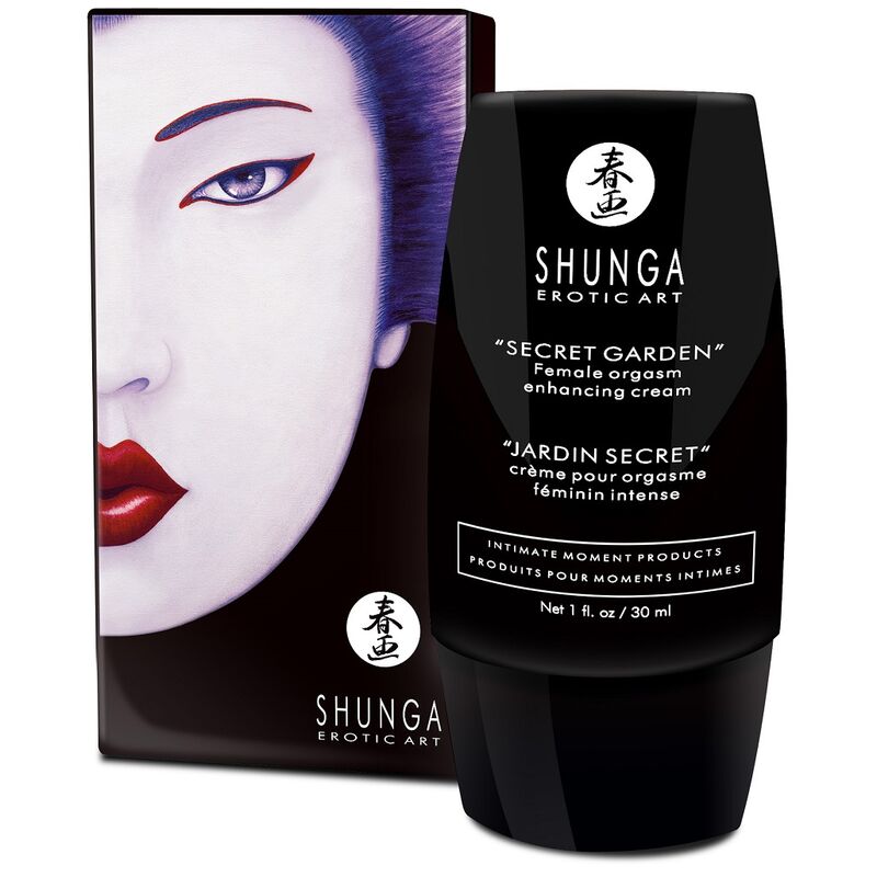 Shunga – Crème d’orgasme féminin Intense Jardin Secret – 30 ml Shunga Antre de Nyxa