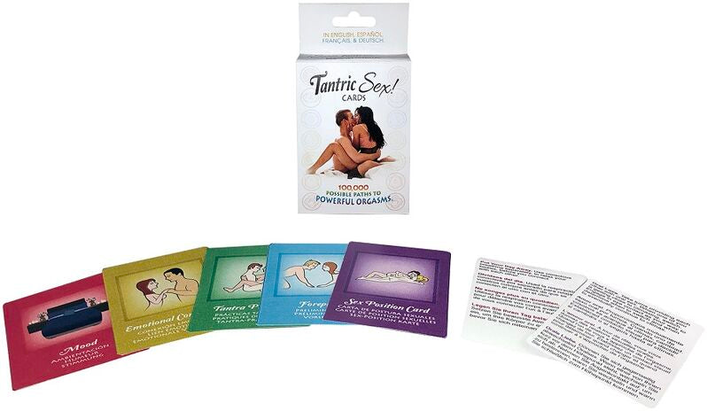 Kheper Games – Cartes de sexe tantrique – 50 cartes