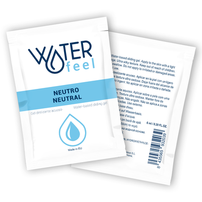 Waterfeel – Gel de glissement neutre – À base d’eau – Format 6 ml