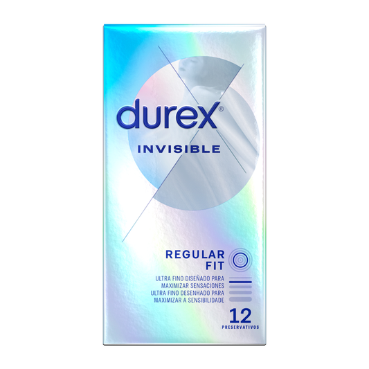 Durex – Invisible Extra Mince – 12 unités
