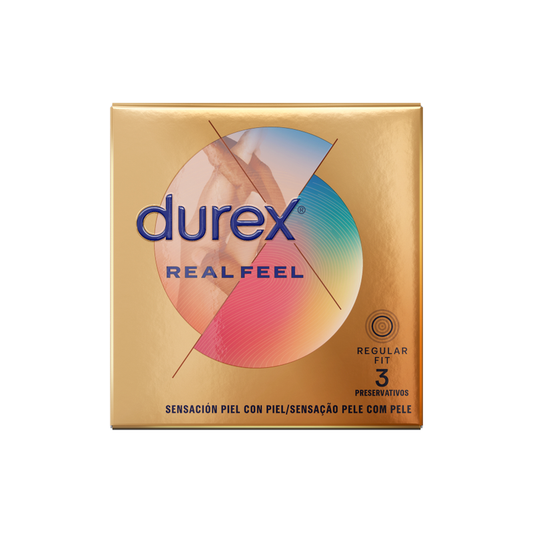 Durex – RealFeel sans latex – 3 unités – 56 mm