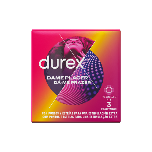 Durex – Me Faire Plaisir 3 unités – 56 mm