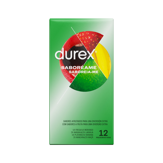 Durex – Taste Me Préservatifs fruités – 12 unités