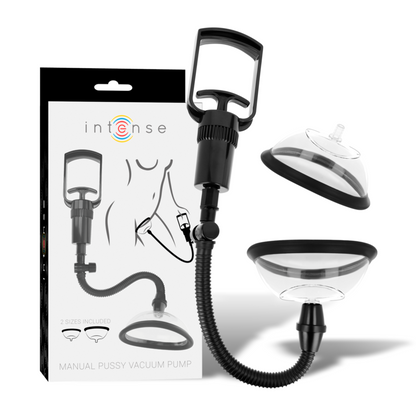 Pompe vaginale – Intense – avec 2 coupelles interchangeables