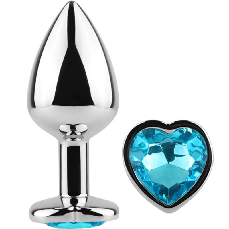 SecretPlay – Plug anal cœur bleu