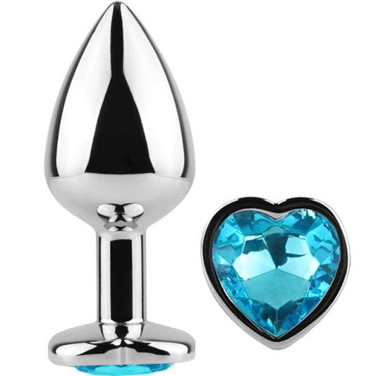 SecretPlay – Plug anal cœur bleu