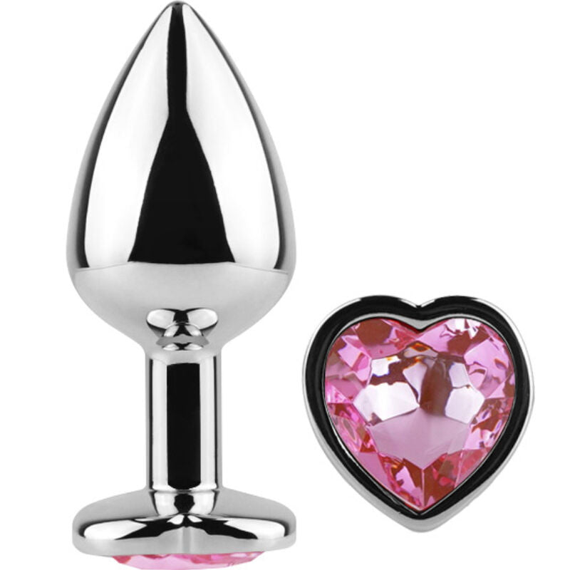 SecretPlay – Plug anal cœur fuchsia
