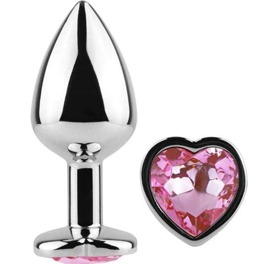 SecretPlay – Plug anal cœur fuchsia