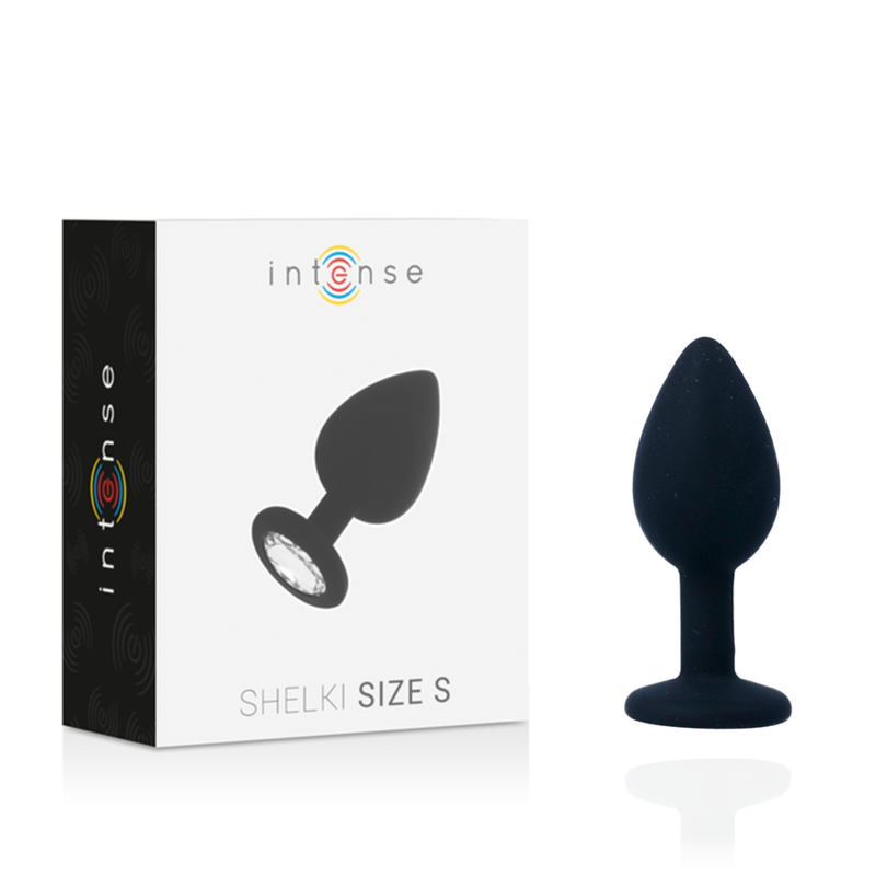 Plug anal – Intense Shelki – Silicone noir S