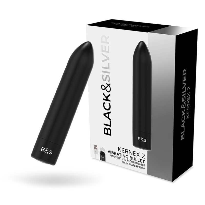 Balle magnétique vibrante Kernex 2 – Black&Silver
