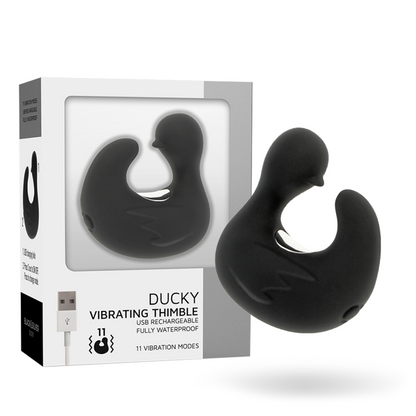 Stimulateur canard rechargeable – Duckymania – BlackSilver