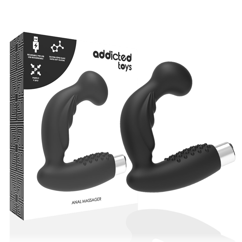 Vibrateur prostatique Modèle 3 – Addicted Toys – Stimulateur rechargeable