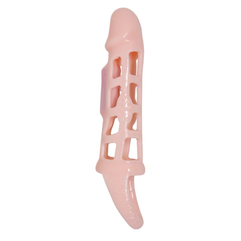 Gaine pénienne Harrison – Pretty Love – Vibration + sangle – 13,5 cm