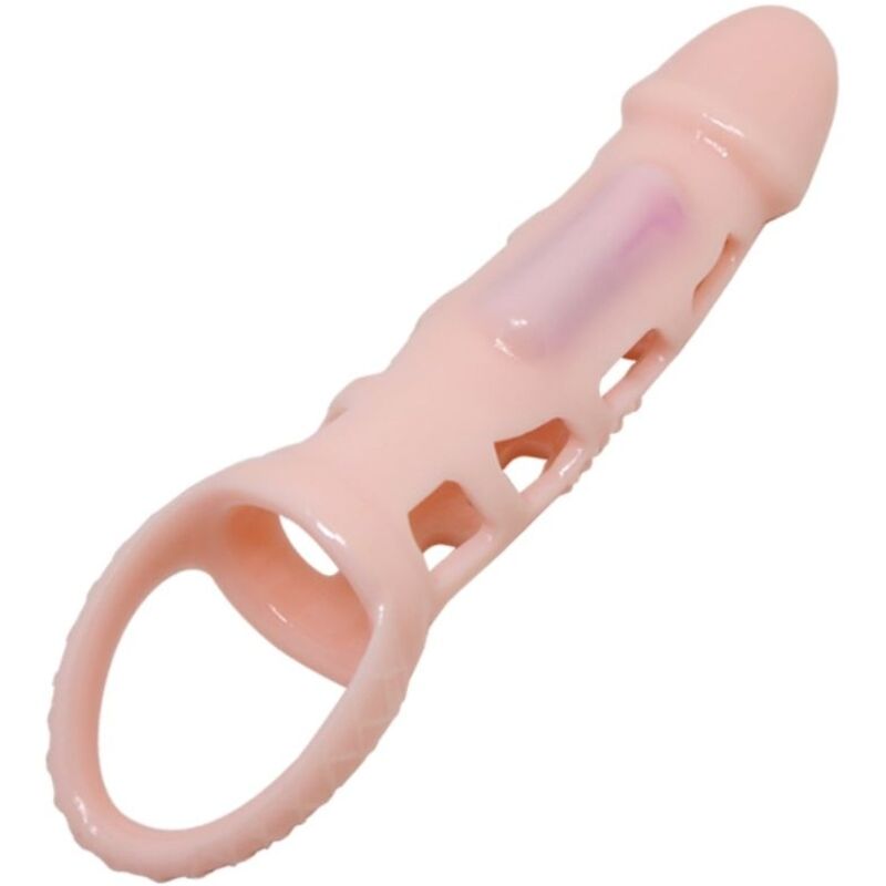 Gaine pénienne Harrison – Pretty Love – Vibration + sangle – 13,5 cm