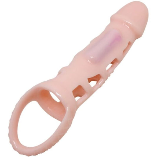 Gaine pénienne Harrison – Pretty Love – Vibration + sangle – 13,5 cm