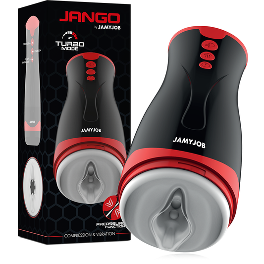 Masturbateur Jango – Jamyjob – Compression & vibration – Rechargeable
