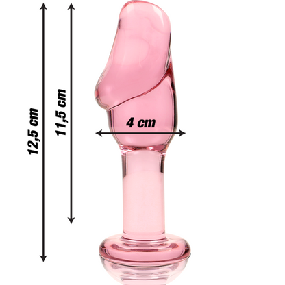 Plug anal en verre – Nebula Series – 12,5 cm