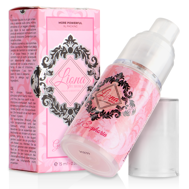 Liona by Moma – Gel stimulant vibrant liquide – 15 ml (Libido / Euphoria)