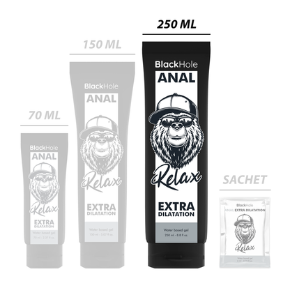 Black Hole – Gel à base d’eau dilatation anal – Effet relaxant