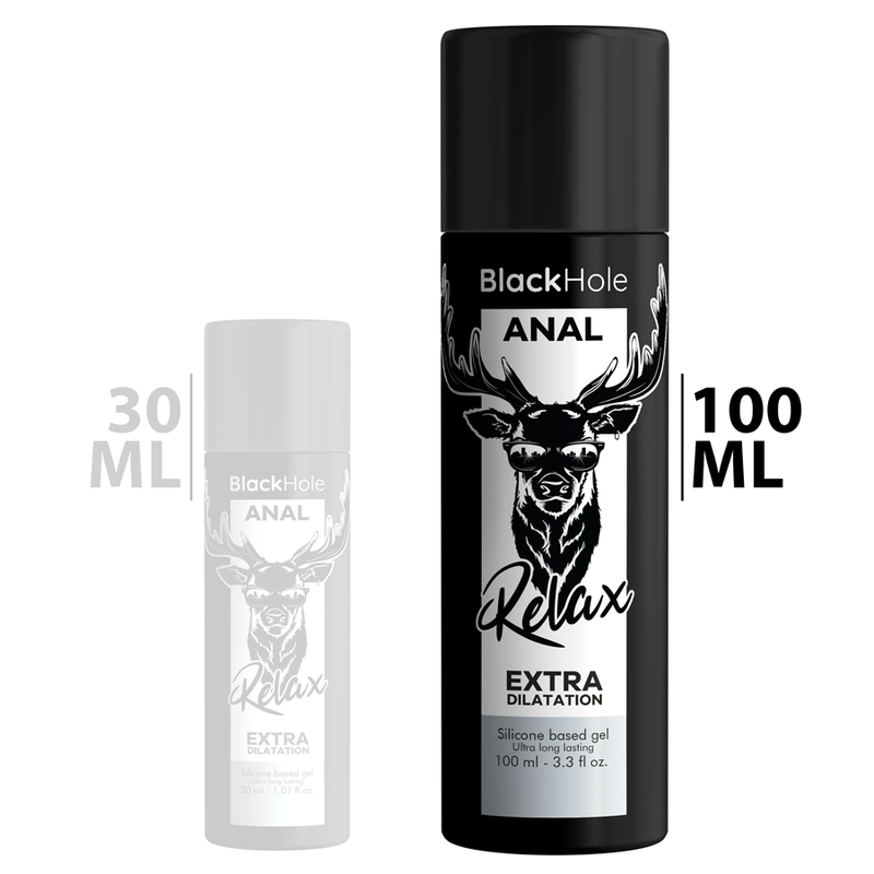Black Hole – Gel dilatation anal à base de silicone – Effet relaxant