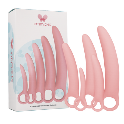 Set de dilatateurs vaginaux – Intimichic – Silicone médical