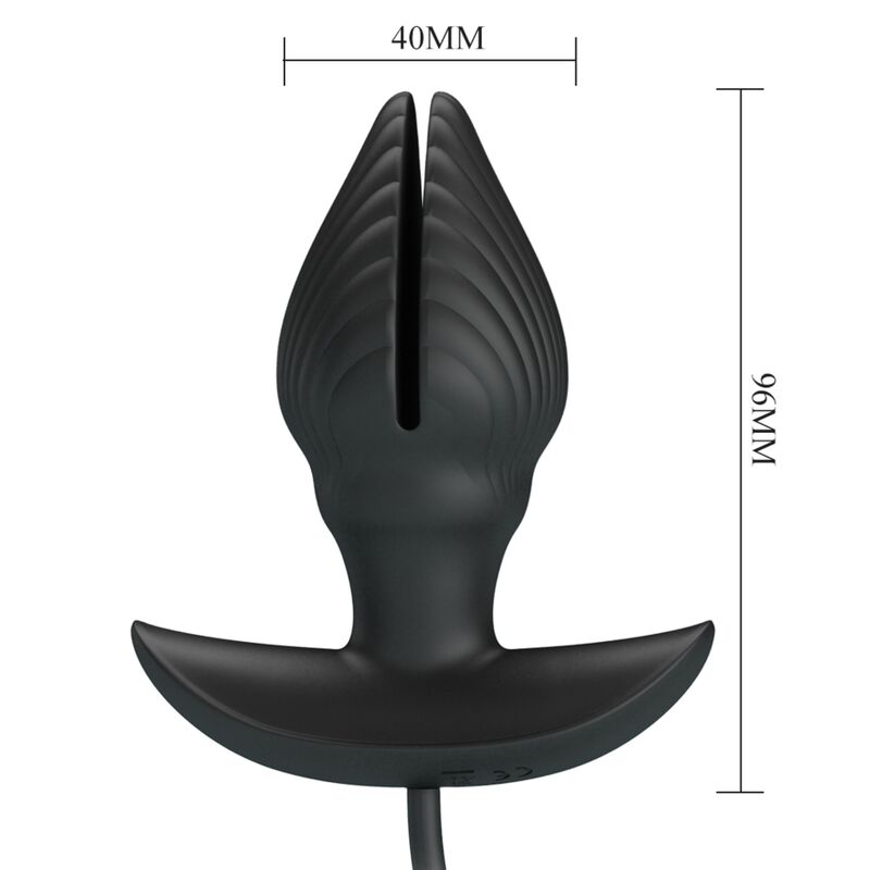 Plug anal gonflable et vibrant – Pretty Love