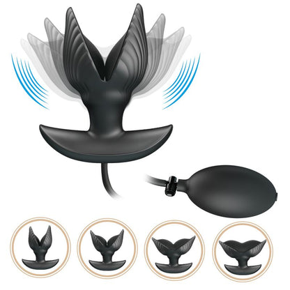 Plug anal gonflable et vibrant – Pretty Love