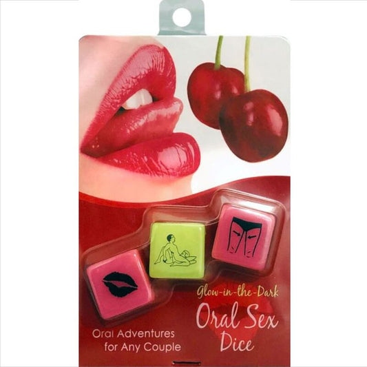 Kheper Games – Jeu de dés de sexe oral Glow-in-the-Dark