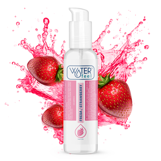 Waterfeel – Lubrifiant à base d’eau goût fraise – Format 175 ml