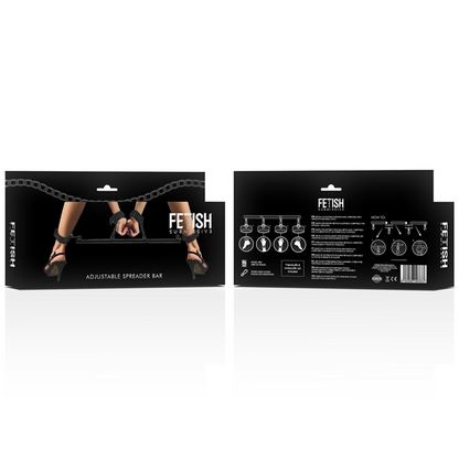 Fetish Submissive – Barre d’écartement réglable 62 cm