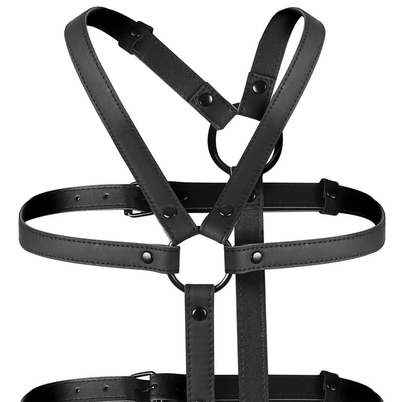 Fetish Submissive – Harnais réglable torse & bras