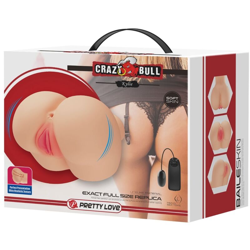 Masturbateur Kylie – Crazy Bull – Vagin & anus – TPR réaliste
