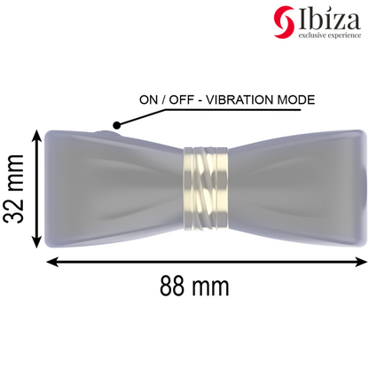 Stimulateur clitoridien Bow – Ibiza – 3 têtes interchangeables